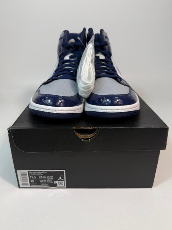 Jordan 1 Retro High Golf Patent Midnight Navy - Size 11.5 main image 6